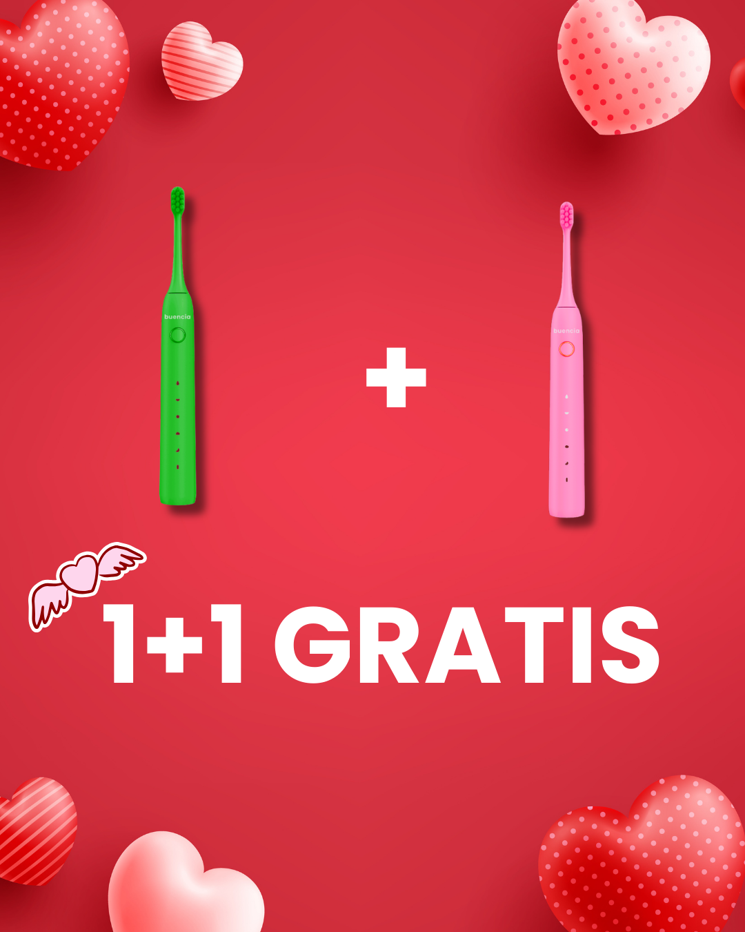 1+1 GRATIS | Periuță Electrică Buencia