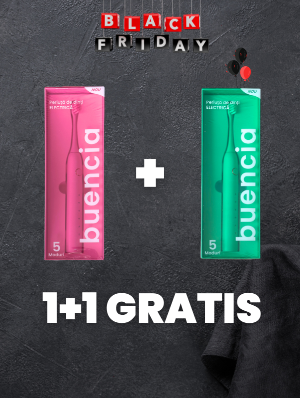 1+1 GRATIS Periuță Electrică Buencia
