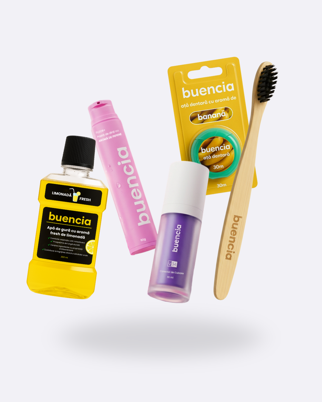Pachet Complet Buencia pentru Igiena Orală | Abonament Lunar