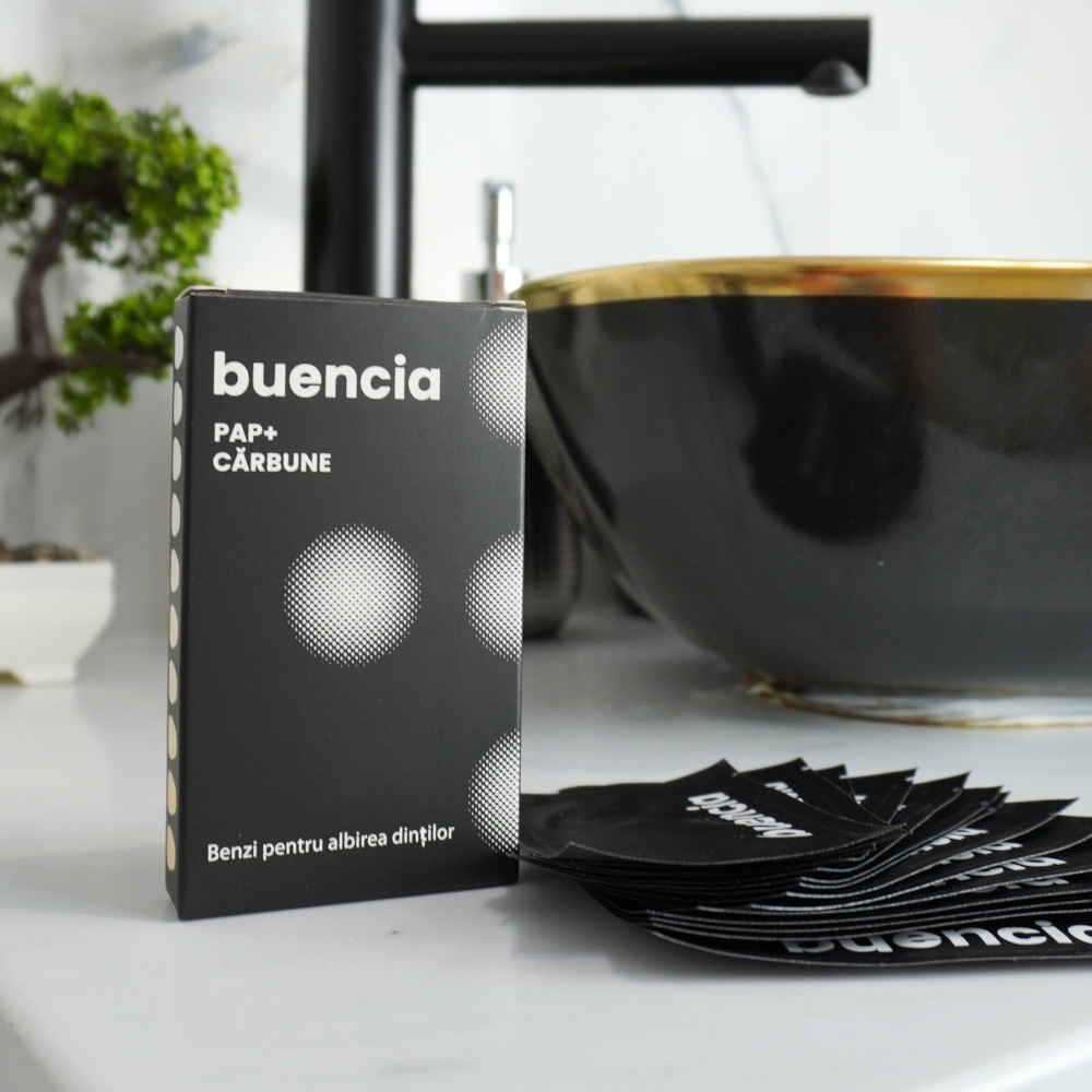 Oferta Neagră: Pudră + Benzi Cărbune Activ