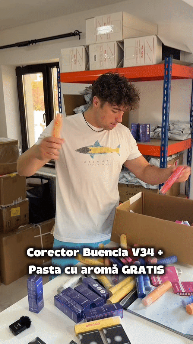 Corector Buencia V34 + Pastă cu Aromă GRATIS